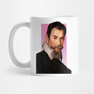 Italian Composer Claudio Monteverdi illustration Mug